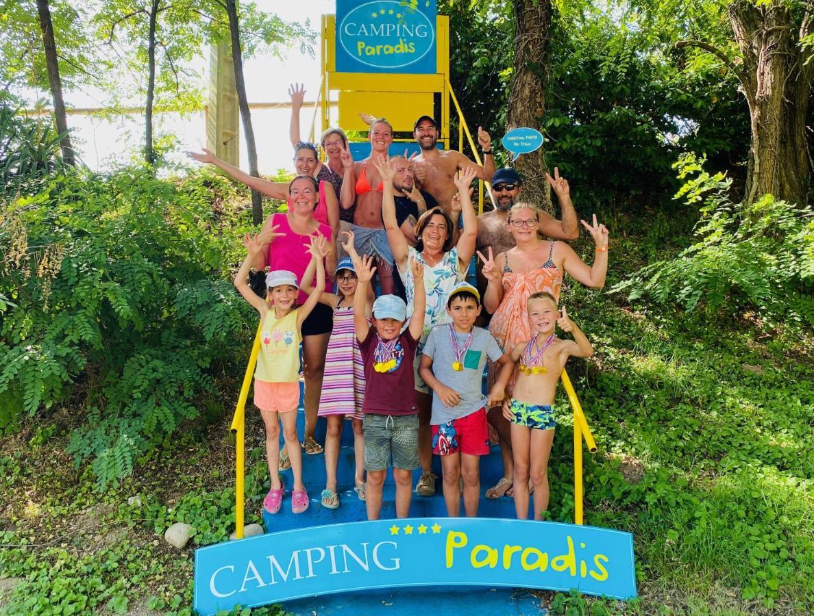Camping Paradis Family Des Issoux Lalevade-dʼArdèche Exterior foto