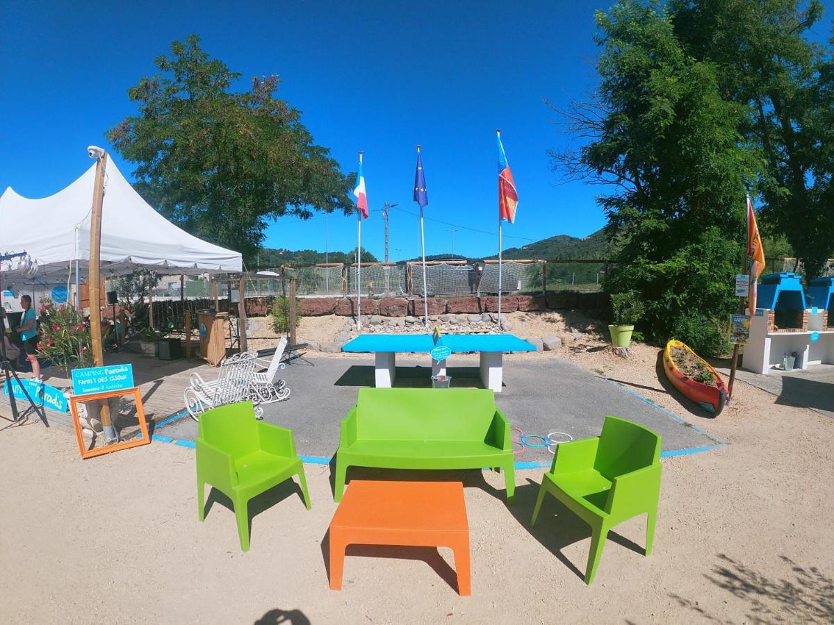 Camping Paradis Family Des Issoux Lalevade-dʼArdèche Exterior foto