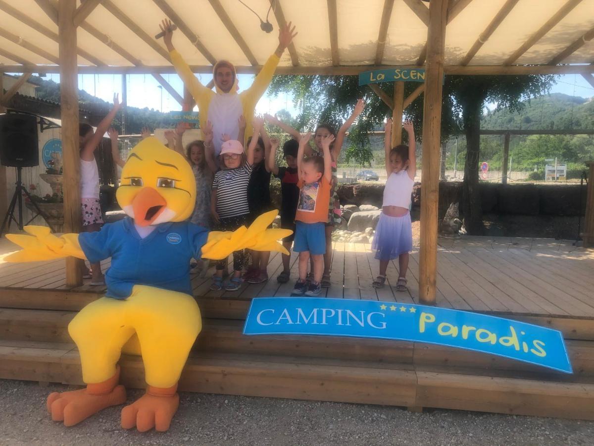 Camping Paradis Family Des Issoux Lalevade-dʼArdèche Exterior foto