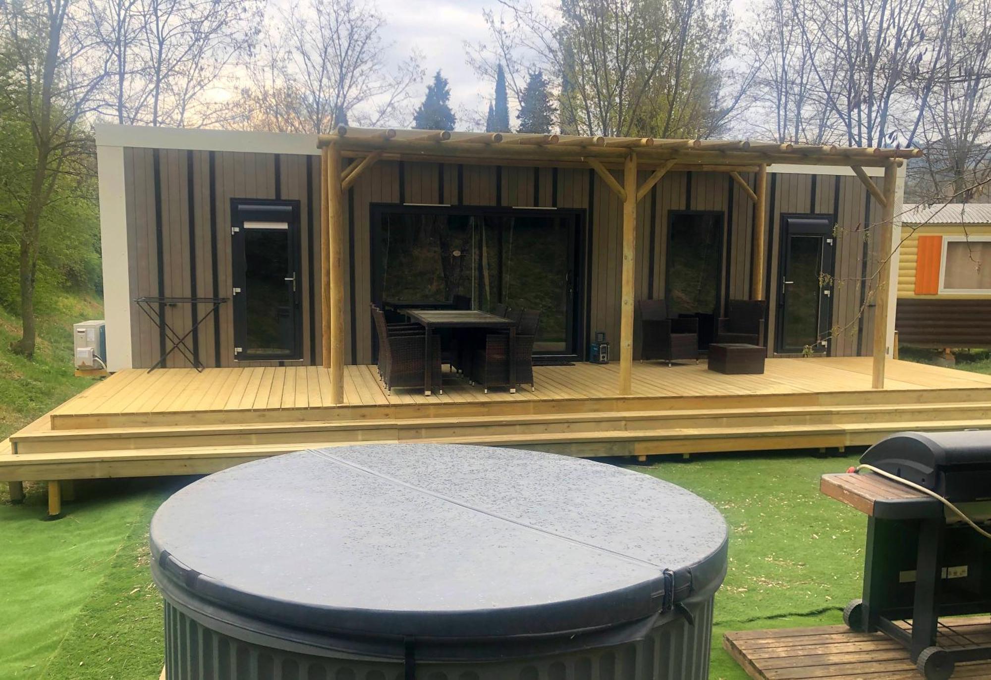 Camping Paradis Family Des Issoux Lalevade-dʼArdèche Exterior foto